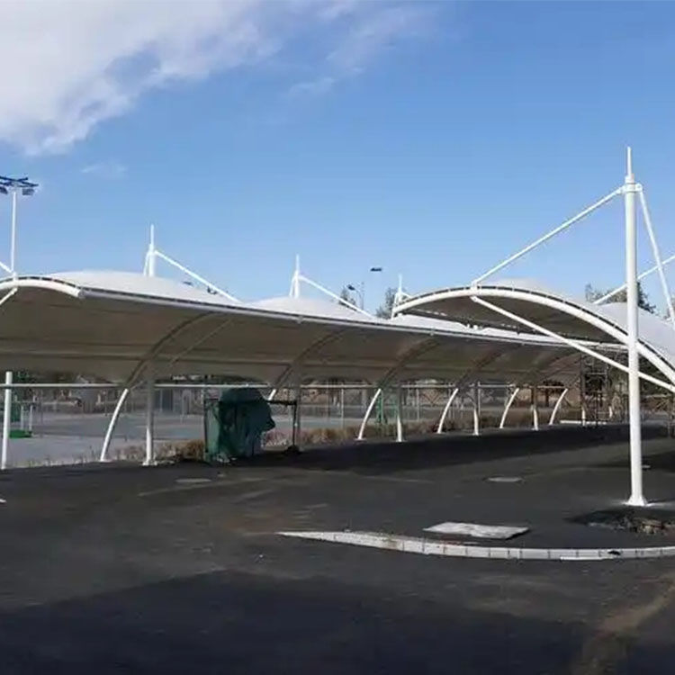 仲巴县膜结构电动车棚