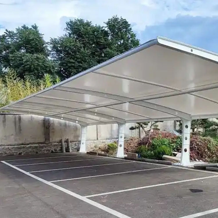 仲巴县膜结构汽车棚