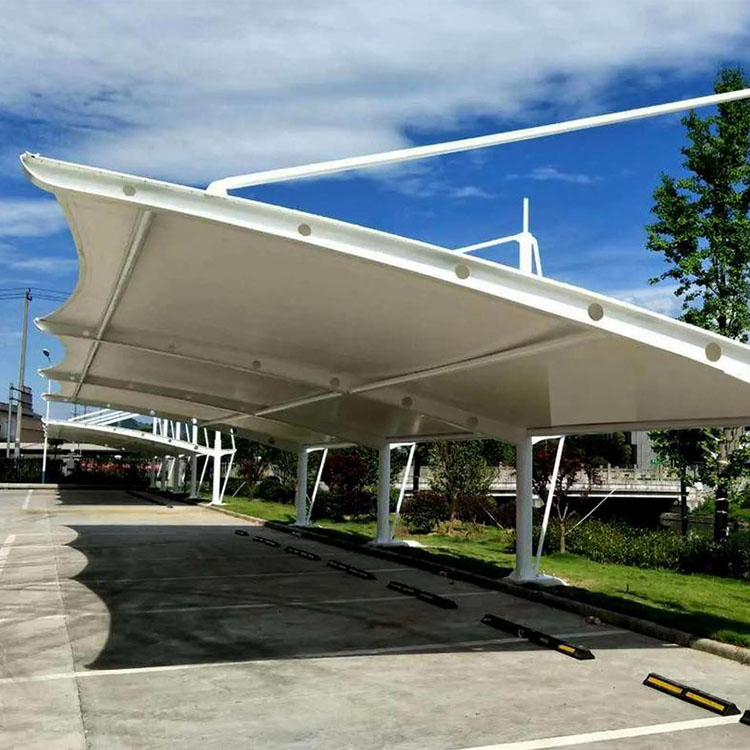 仲巴县膜结构汽车棚