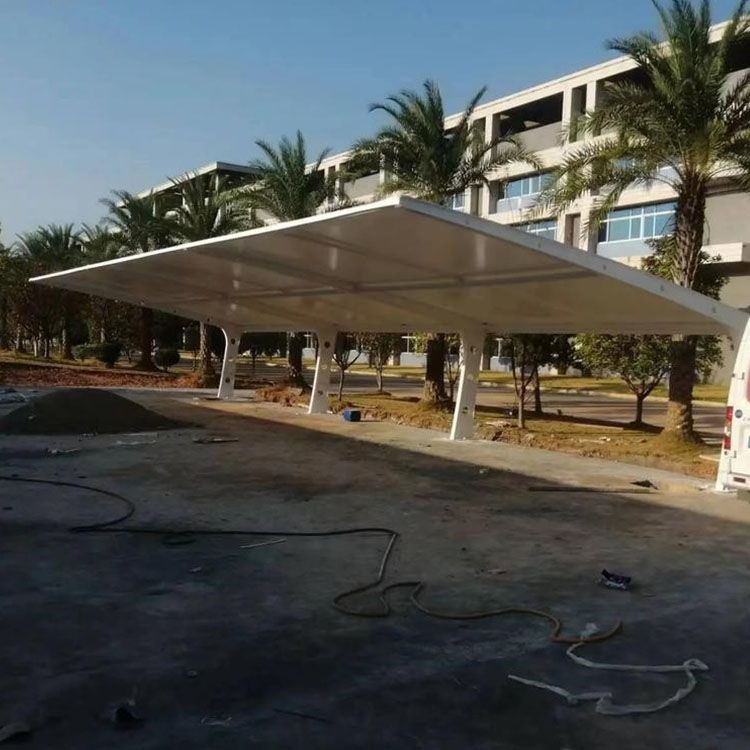 仲巴县膜结构汽车棚