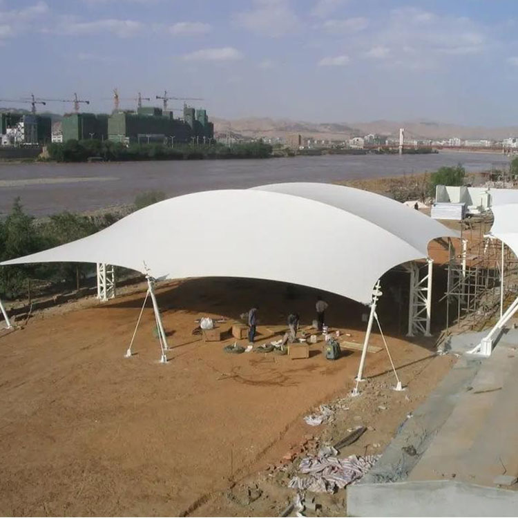 仲巴县膜结构汽车棚